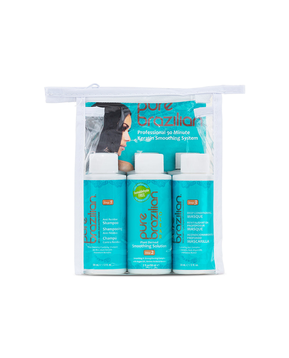 Pure Brazilian Clear Solution Mini Salon Kit