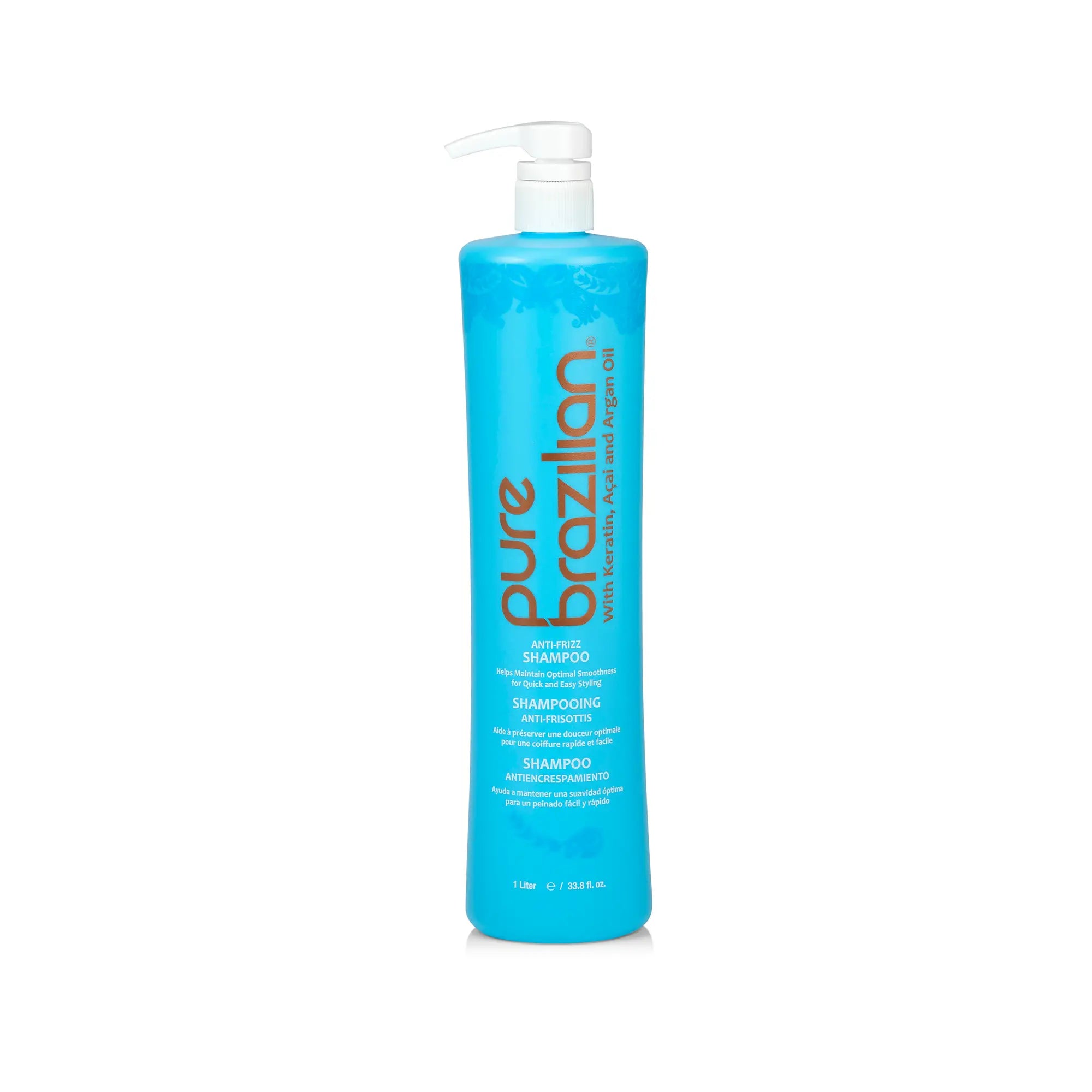 Pure Brazilian Anti-Frizz Daily Shampoo